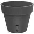 thumbnail image 2 of Self Watering Planter - 7.9 inch Diameter for Flower Pot with Bottom Watering Level Indicator for All House Plants Flowers Herbs Grey, 2 of 9