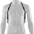 thumbnail image 6 of YVNAURA UniPunk Harness Belt for Men Women Adjustable Leather Body Harness with Buckled Straps Gothic Waist Belt Rock Alternative Clothing Accessory for Rave Cosplay, Black,One Size, 6 of 8