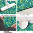 thumbnail image 3 of Yellow Lemon Fruit Slices Blue Pattern Kitchen Rug Mat,Kitchen Runner Rugs Non Skid Washable,Decorative Kitchen Floor Mats for Kitchen,Sink,Laundry,17"X47", 3 of 5