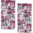 thumbnail image 1 of wonima01 Skull Towels - 2 Piece Bundle Skull Kitchen Towels Soft Absorbent 13.7"x28.7" for Bathroom, Kitchen, Modern Home Decor & Gift Idea - Elegant and Luxurious Design, 1 of 1