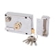thumbnail image 1 of Cerradura de resorte de cilindro de puerta derecha con pestillo de seguridad, 1 of 4