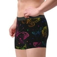 thumbnail image 3 of Kdxio Men's Boxer Briefs with Butterfly Print - Comfortable and Breathable Underwear for Everyday Wear, 3 of 7
