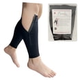 thumbnail image 1 of Presadee Shin Premium 20-30 mmHg Firm Compression Leg Calf Sleeve With Zipper (Black, 2X-Large), 1 of 4