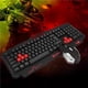 thumbnail image 5 of Hk1868 10M Transmisión Inalámbrica 2.4G 104Keys Gaming Keyboard Mouse Set Para Computadora Pc (Negro) Scienceny EL007837-00, 5 of 6