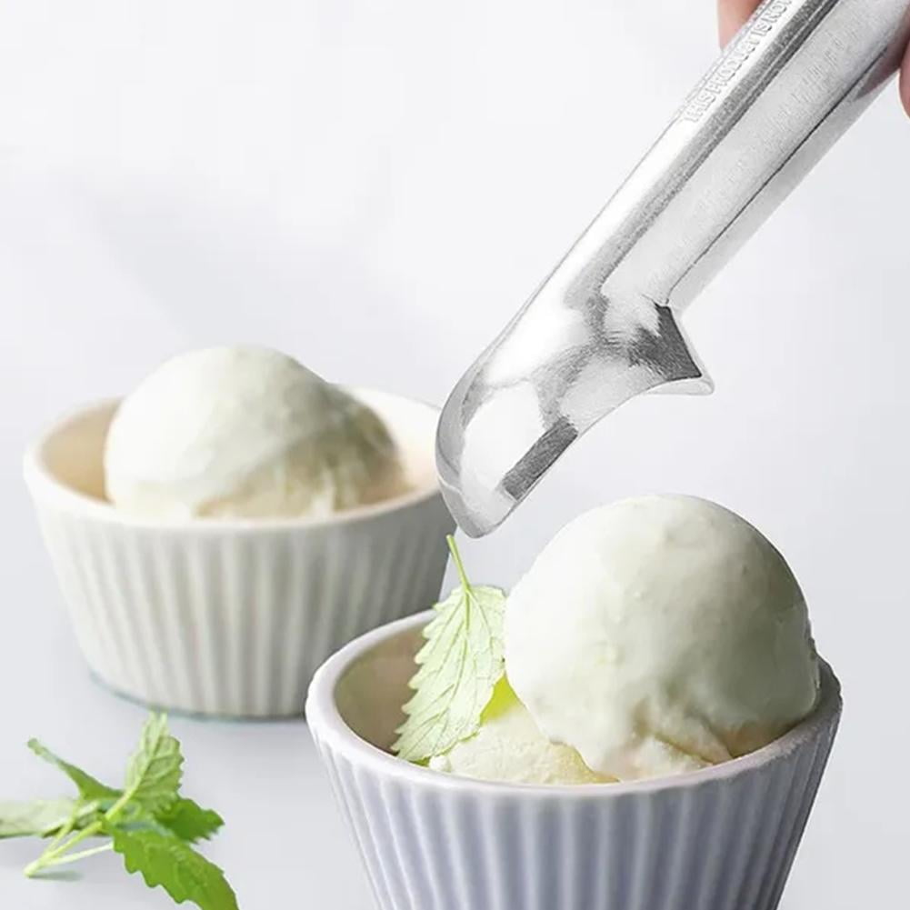 Anti Freeze Ice Cream Scoop Ice Cream Scoop Polished Aluminium Z4L6