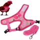 thumbnail image 4 of Arnés De Pollo Ajustable, Correas De Nailon Transpirables Para Entrenamiento Al Aire Libre, Cuerda De Pollo Para Mascotas, Tela Súper Elástica Para Pollo ANGGREK AC7342, 4 of 8
