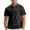 Black, variant on XASZHN Kids Boys Girls Short Sleeve Summer Casual Solid Zipper Gentleman Tops Teen Holiday Shirts T Shirt Tops Blue 13-14 Years