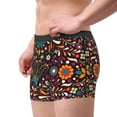 thumbnail image 4 of Bingfone Colorful Mexican2 Men'S Underwear - Casual Stretch Boxer Briefs-Medium, 4 of 9