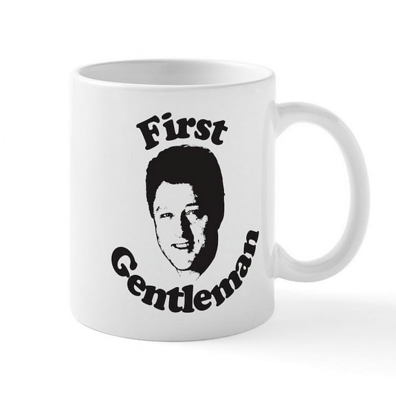 CafePress - First Gentleman Mug - 11 oz Ceramic Mug - Novelty Coffee Tea Cup
