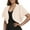 Khaki, variant on ZZwxWA Chiffon Women's Dressy Cardigan Shrug Ruffle Short Sleeve Open Front Loose Sheer Jackets for Tops