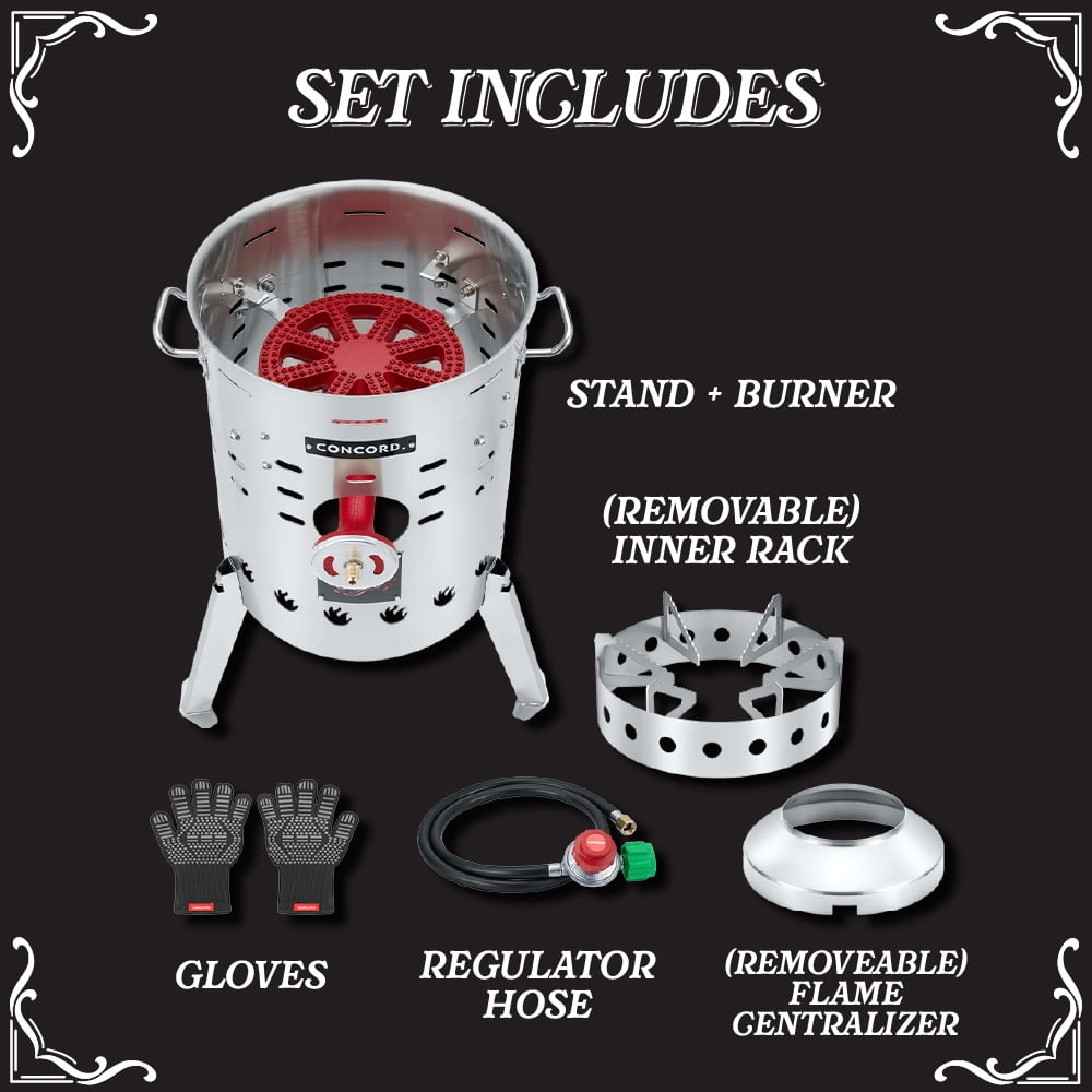 CONCORD Stainless Steel El Grande Comal Stove (El Grande Stove)
