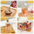 thumbnail image 4 of Bandeja de cubitos de hielo redonda con caja de almacenamiento, moldes creativos de cubitos de hielo de liberación rápida, recipiente cuadrado para bebidas frías, para fiestas, bares, cocinas, color, 4 of 5