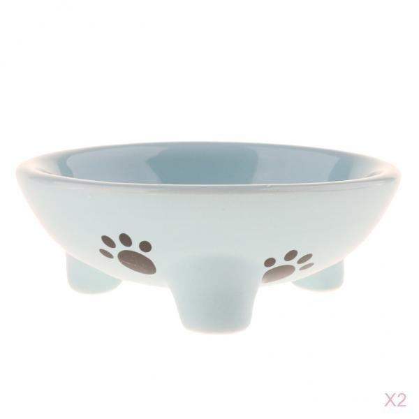 2 Piezas Tazón Para Perros Tazón Para Perros Tazón Para Gatos Tazón De Comida Para Gatos Perrito De Peluche Tazones De Comida De Zulema Pets Dogs Cat Foods Bowl