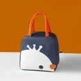 thumbnail image 2 of Sac à Lunch Isolé Thermique Sac de Rangement pour Aliments Portable Voyage Travail Boîte Bento, 2 of 2