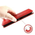 thumbnail image 2 of Dteck Flip Wallet Case for OnePlus 12R 5G, [3 Card Slots][Stand Function] PU Leather Shockproof Protective Case Magnetic Closure Phone Cover for OnePlus 12R 5G 2024,Red, 2 of 7