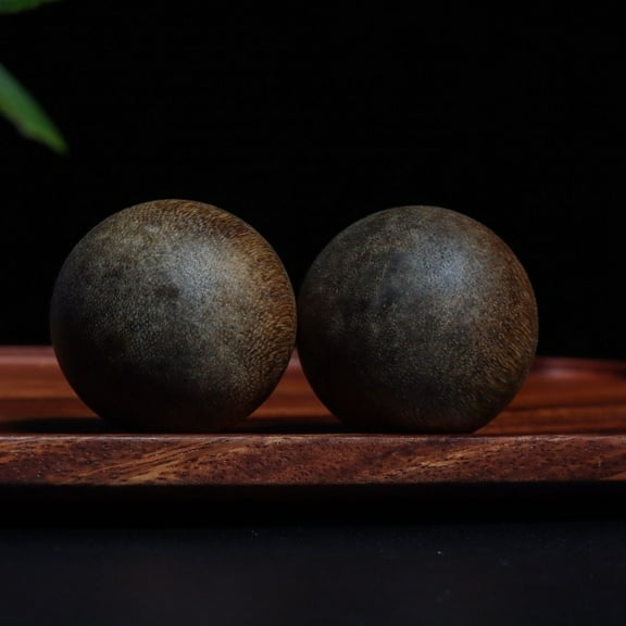 Wooden Health Massage Ball Old Material Fitness Handball for Hand Exercise Rehabilitation Therapy Accessory