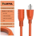 thumbnail image 2 of Cable de extensión para exteriores PLUGTUL, resistente al agua, 50 pies, 13 A, 1625 W, 2 of 6