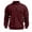 Wine, variant on Migroa Half Zip Sweatshirt Outdoor Running, Men's Half Zip Long Sleeve Sweatshirt, Casual Sporty Pullover for Fall Winter Outdoor Running, Fleece Lined Top Mens Fleece Lined Sporty Top Outdoor