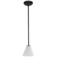 thumbnail image 2 of Accesslighting 28004-3R-ORB-WHT Martini A-19 LED Rod White Glass Pendant, Oil Rubbed Bronze, 2 of 5