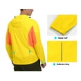 thumbnail image 4 of Mapamyumco Men's Breathable Lightweight Summer Jacket for Running Cycling, Packable Windbreaker with Hood Size S, 4 of 5