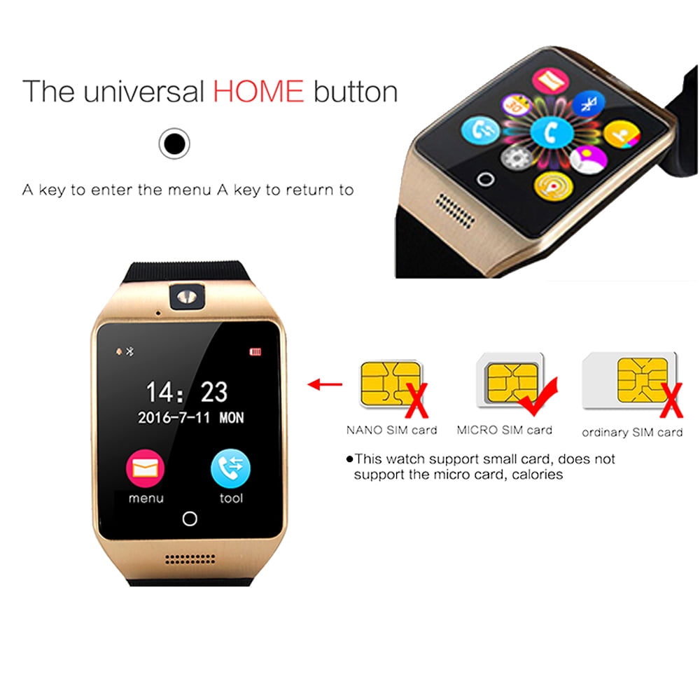 cell phone watch with sim card