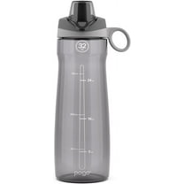Plastic Water Bottle With Chug Lid & Carry Handle BPA-Free Dishwasher Safe Reusable Gym Travel Outdoors 18-64 oz