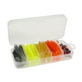 thumbnail image 1 of facefd 60pcs Artificial Baits Fake Lure Drop-resistant Anti-impact Underwater Tackle Equipment Handheld Lures for Angling Use 5cm 5cm, 1 of 6