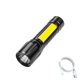 thumbnail image 3 of Fiudx Linterna Multifuncional, Enfoque Telescópico de Alta Luminosidad, Diseño Impermeable, Carga Rápida Tipo C, Carga de Emergencia Móvil, Ideal para Acampar Al Aire Libre y Senderismo, Tamaño 15,2, 3 of 6
