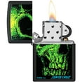 thumbnail image 3 of Zippo 48743 Santa Cruz Design Black Matte Metal Windproof Lighter, 3 of 5