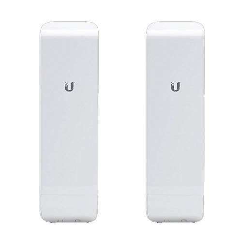 Ubiquiti NSM5 Bundle of 2 NanoStation M5 5GHz Outdoor airMAX CPE 150+Mbps 15+km