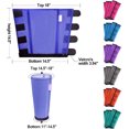 thumbnail image 2 of Conjunto de botas de mosca de caballo | Leggings de malla transpirable a prueba de moscas para caballos | 4pcs Protectores de piernas antideslizantes de ajuste suelto | Correas ajustables para, 2 of 2