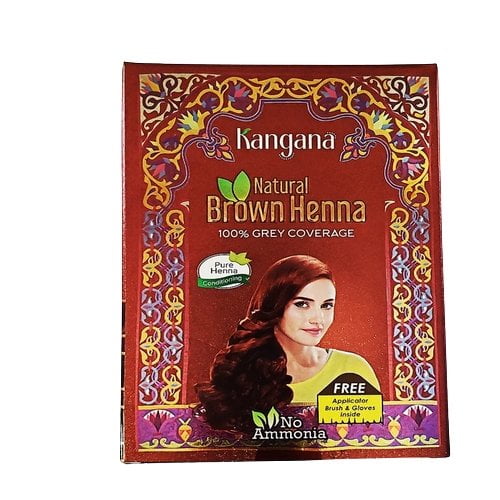 Kangana Dark Brown Henna Hair Colour No Amonia 60g