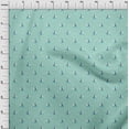 thumbnail image 3 of oneOone Cotton Flex Fabric Waves & Sailboat Ocean Print Sewing Fabric BTY 40 Inch Wide, 3 of 4