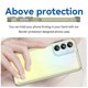 thumbnail image 5 of WANLONFENG MF Series for Samsung Galaxy A16 4G 5G Case TPU Acrylic Clear Phone Cover with Tempered G, 5 of 5