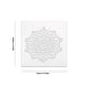 thumbnail image 5 of Scienceny Impresiones de pósteres para pintura DIY, plantillas de impresión de póster A3 duraderas y reutilizables, lienzo de Mandala que Kits y herramientas para tallar 1-50*50cm, 5 of 6