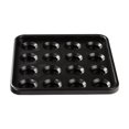 thumbnail image 2 of 16 Holes Billiards Tray Pool Tray Pool Halls Storage Organizer Holder 25*25cm, 2 of 8