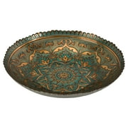 IMAX Corporation Ravenna Glass Bowl in Brown