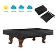 thumbnail image 1 of Billiard Pool Table Cover, Table Protector, Waterproof, Windproof, Rainproof, Durable Billiards Accessories, Dust Protection Cover for Game Room 285cmx158cmx20cm, 1 of 8