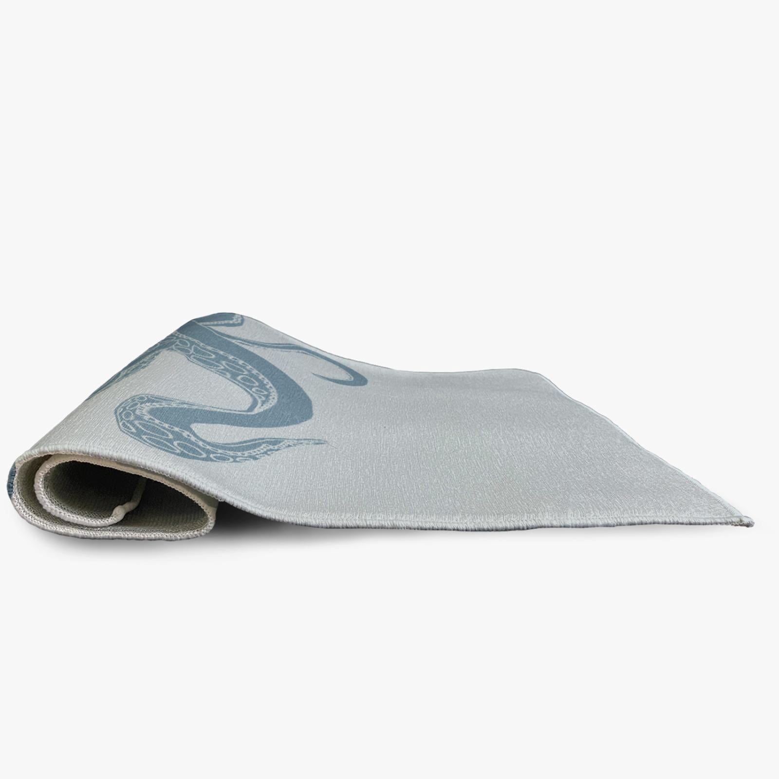 Simply Daisy 5' x 7' Gus Nautical Indoor/Outdoor Rug, White