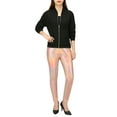 thumbnail image 4 of HDE Women's Shiny Holographic Leggings Liquid Metallic Pants Iridescent Tights (Rose Gold, Small), 4 of 5