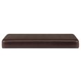 thumbnail image 1 of Fundas de cojín de cuero para sofá, impermeables, para sillón, protector de sofá de dos plazas, color café, 3 plazas, 1 of 7