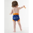 thumbnail image 3 of Splash About New Improved Happy Nappy Swim Diaper, Shark Orange, Size XL, 3 of 3