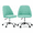 Green/20.40 x 22.80 x 29.30 inch, variant on Alvantor Comfy Office Chair, Adjustable Swivel Desk Chair with Wheels, Wide Seating, Modern Fabric Vanity Chair