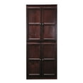 thumbnail image 7 of Concepts in Wood Storage Cabinet, 72 inch with 5 Shelves - Cherry Finish, 7 of 7