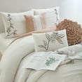 thumbnail image 3 of Raina 7 Piece Comforter Set, Queen, Blush, 3 of 4