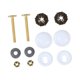 thumbnail image 3 of Kit de reparación de pernos de inodoro al suelo, brida universal profesional para baño Un conjunto, 3 of 9
