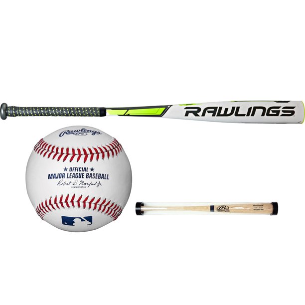 Rawlings 5150 Alloy Metal Baseball Bat, 33" (3)