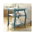 thumbnail image 5 of ACME Becci Wood End Table in Teal, 5 of 6