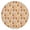 Christmas Milk Cookie, variant on Christmas Milk Cookie Candy Cane Beige Pattern Round Elastic Tablecloth, 45-52 Inch Waterproof, Machine Washable, Indoor & Outdoor Use