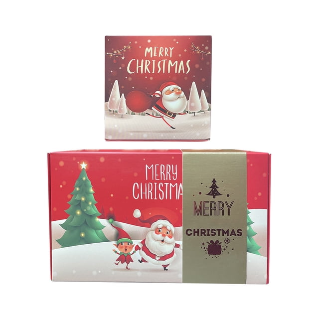 Hot6sl Ofertas y Liquidaciones Caja de Regalo Sorpresa de Feliz Navidad Caja de Regalo Creando El Regalo Más Sorprendente Sobre Rojo Que Rebota Caja de Regalo Romántica